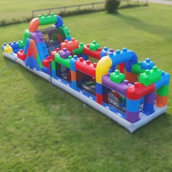 lego 42 back left 42ft Block Party w/ Slide (Wet or Dry)