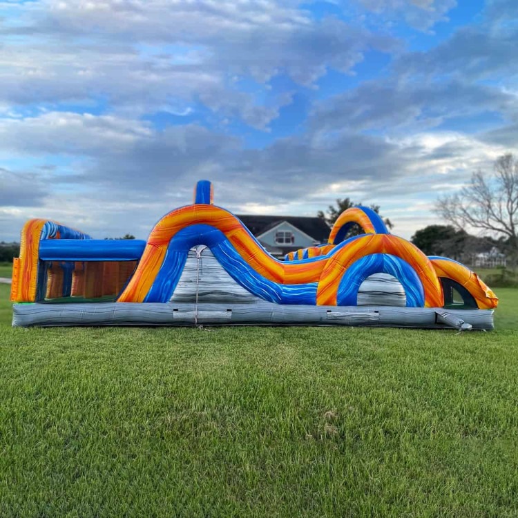 35ft Radical Rush Obstacle Course