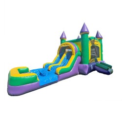 Mystic Wave Bounce House w/ Slide (Wet/Dry)