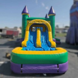 Mystic wave pool Mystic Wave Bounce House w/ Slide (Wet/Dry)