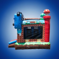 power up plunge gradient v3 Power-Up Plunge Bounce House + Slide (Wet/Dry)